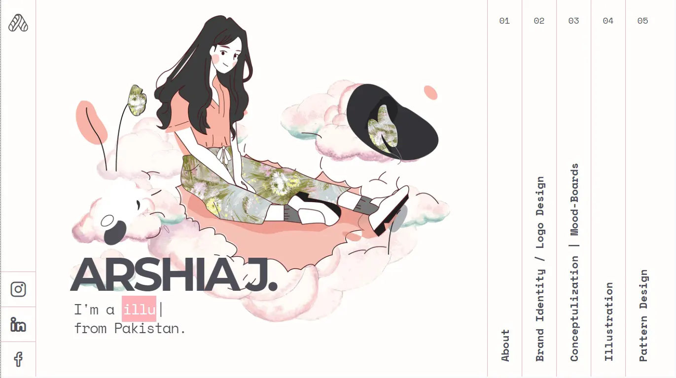 Homepage of Arshia Javaid