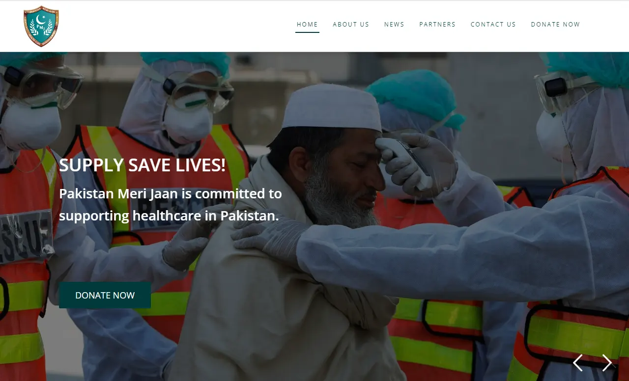 Homepage of P.M.J